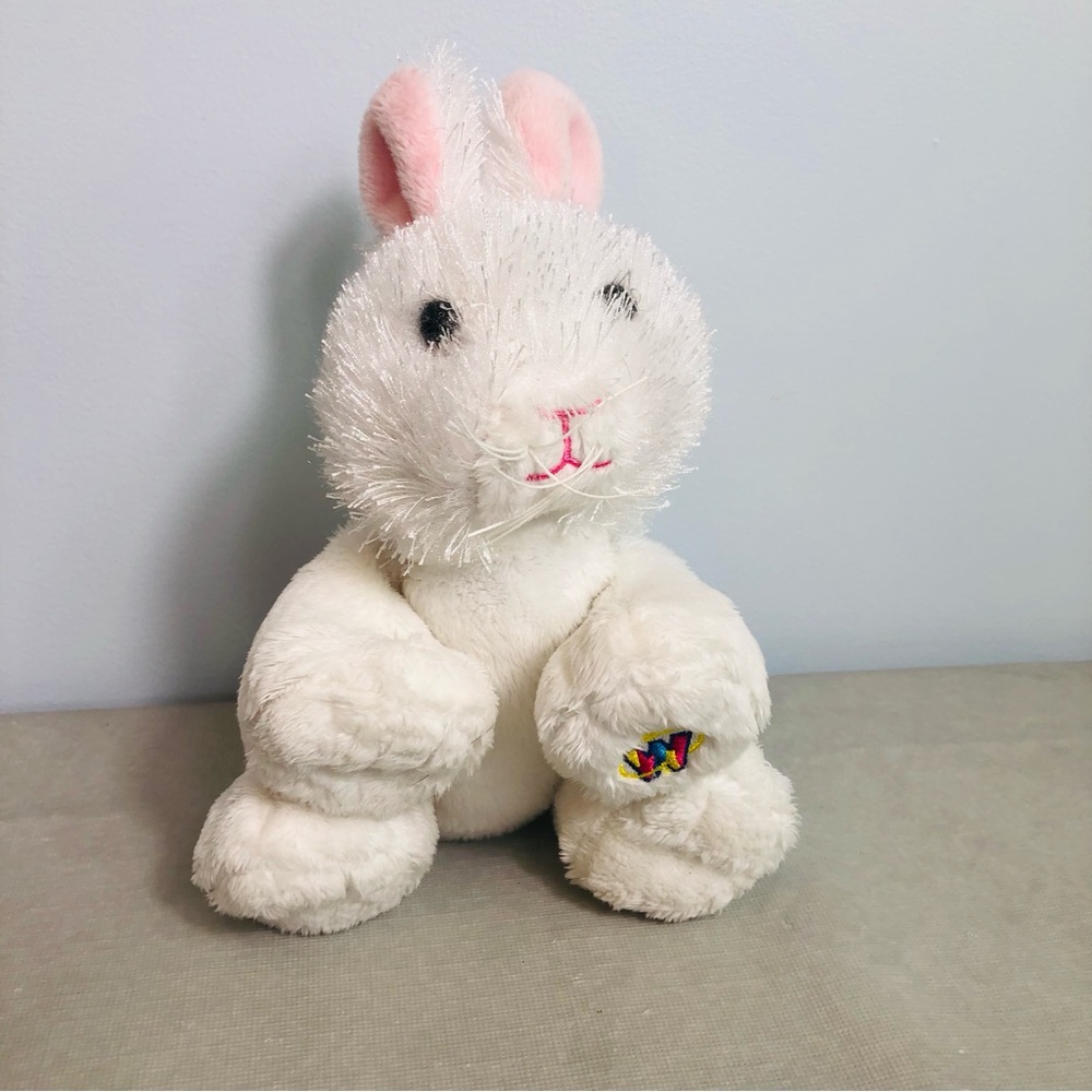 Ganz Webkinz White Rabbit Plush Stuffed Animal